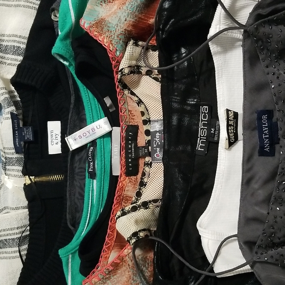 Lot of 10 Tops Sactuary CROWN & IVY Ann Taylor MICHCA TART & OTHER BRANDS - Picture 2 of 16